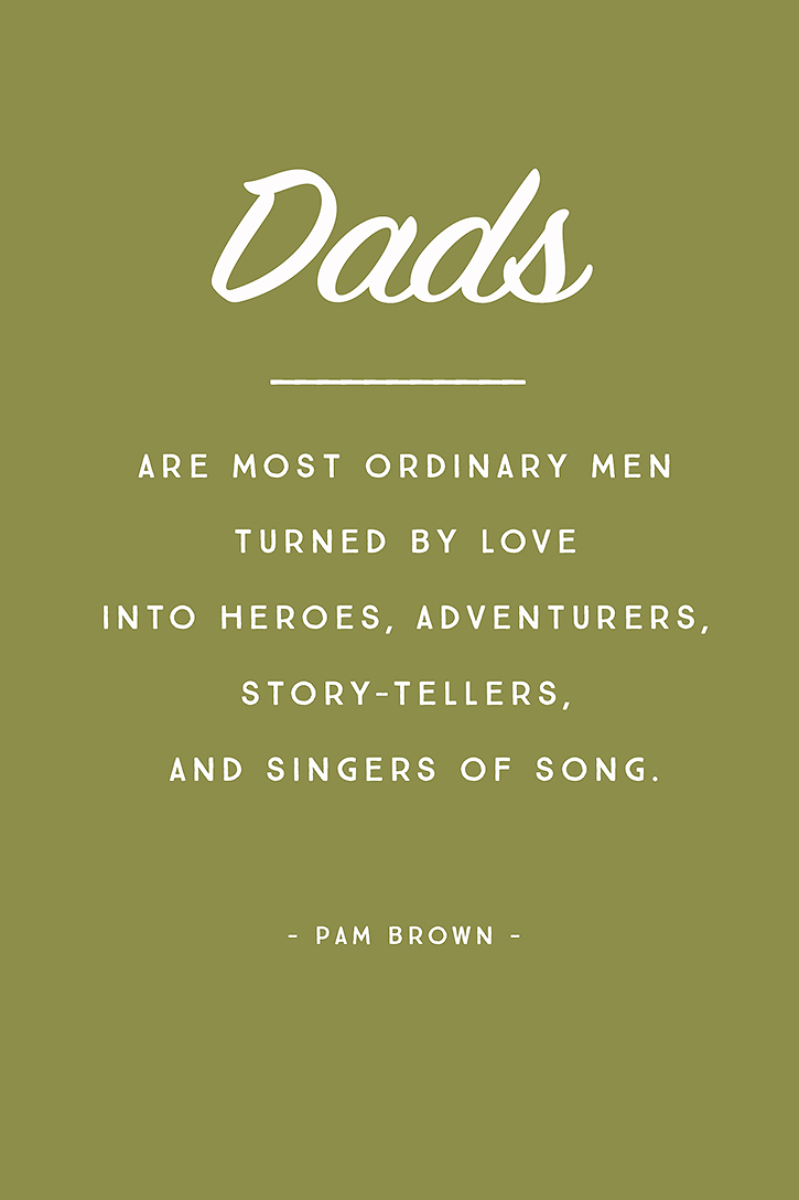 5 inspirational quotes for fathers day