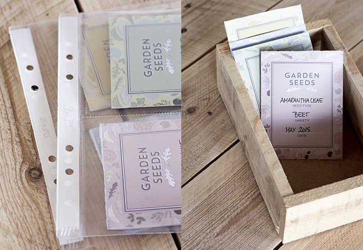 Organizing Seed Packets: Ultimate Solution Found! – Natural Moms' Blog
