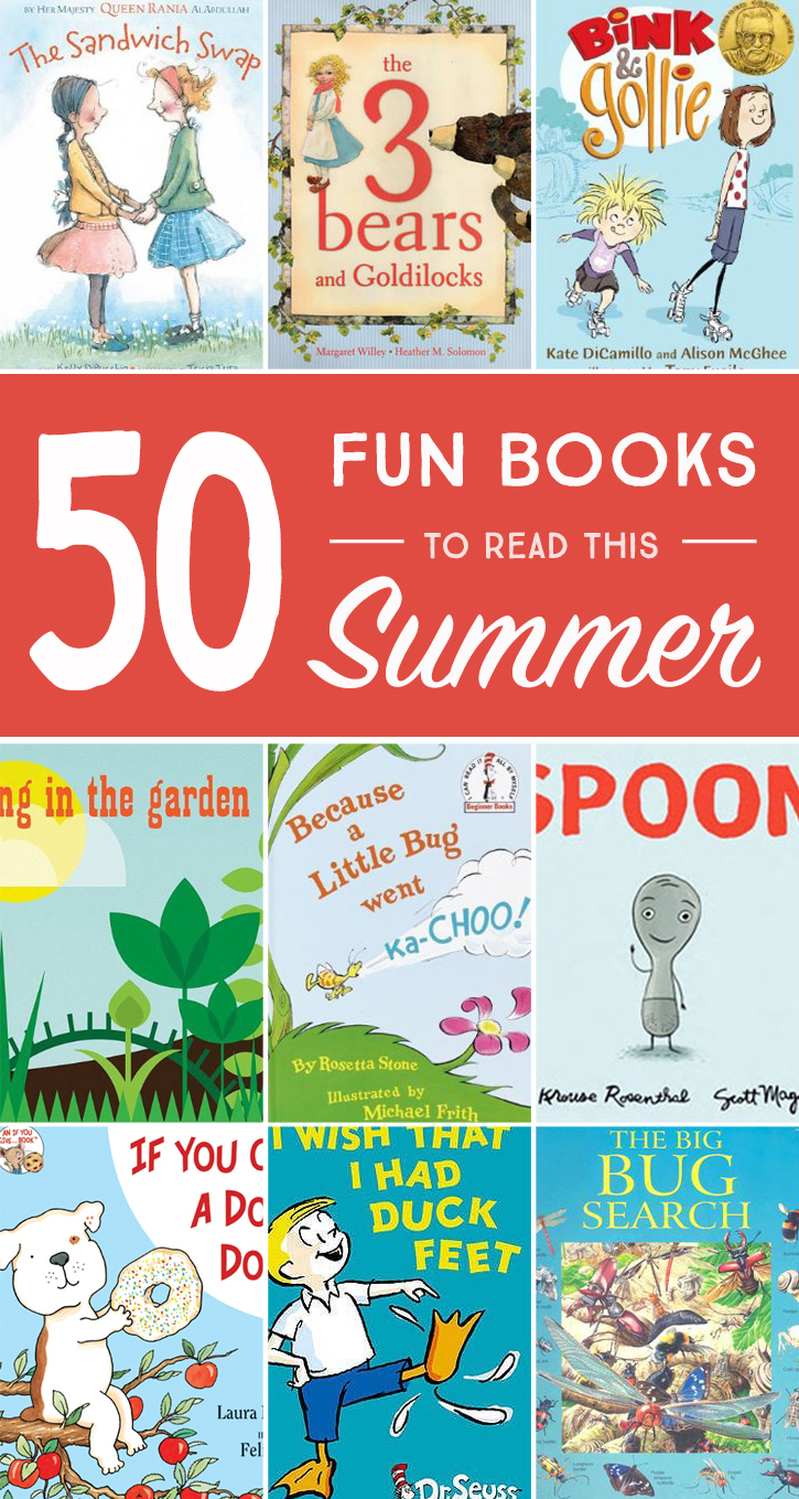 50 Fun Books to Read this Summer