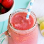 Watermelon Lime Berry Smoothie