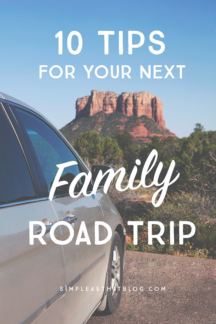 Summer is here and for many of us that means it's time to pack up the car and head out on the open road in search of adventure! Here are some quick tips to make the most of your next family road trip!