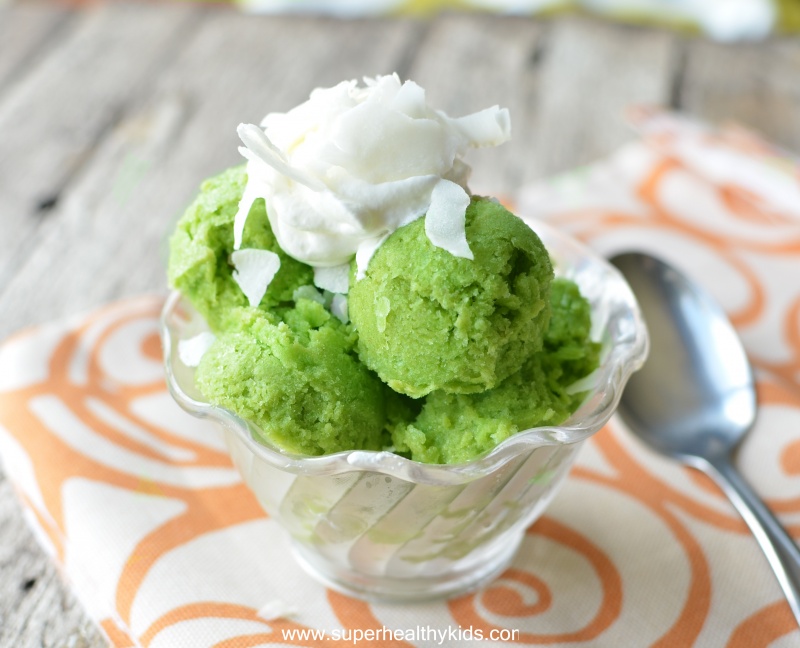 6 Super Healthy Green Ice Creams for Kids