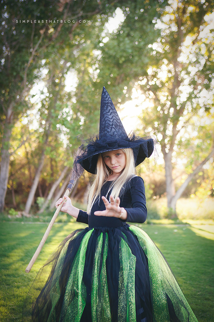 girls witch costume