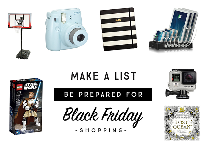 Be Prepared for Black Friday Shopping