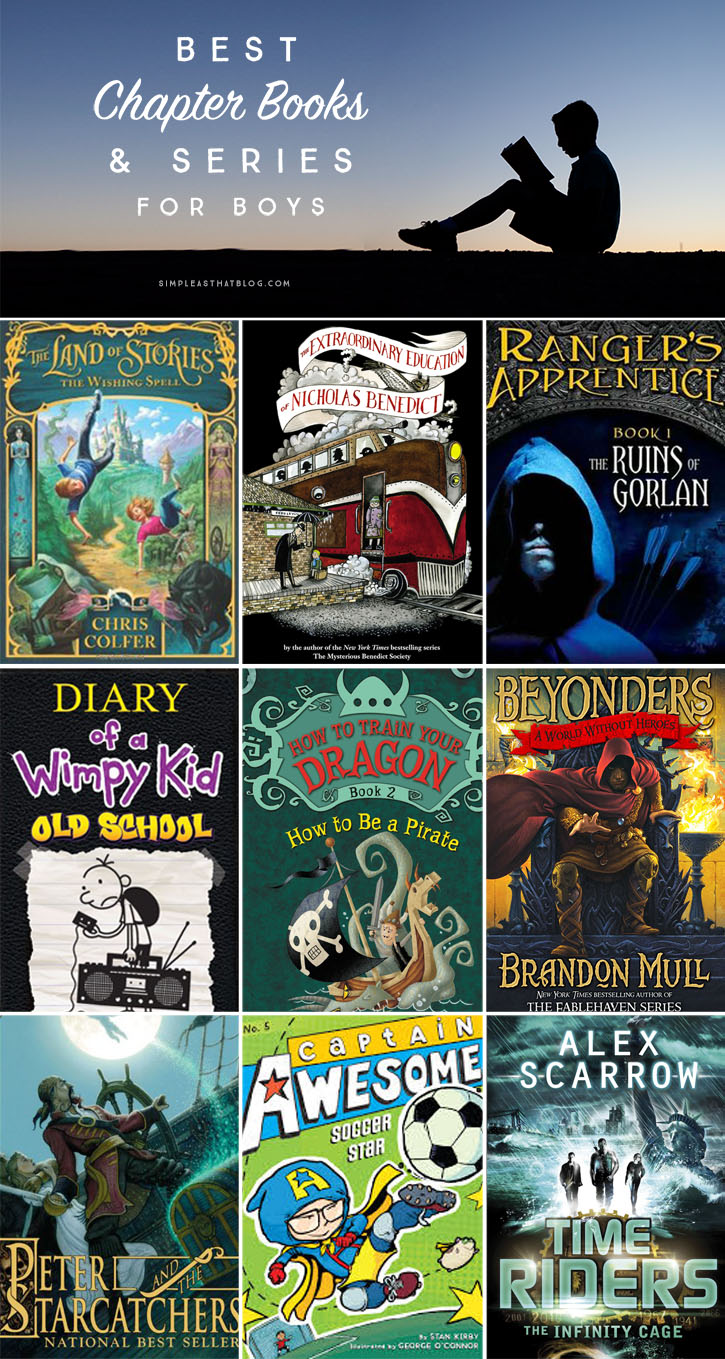 Best Chapter Books and Series for Boys, Ages 7-12