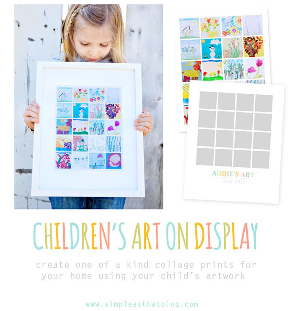 Ways to Organize and Display Kids Artwork