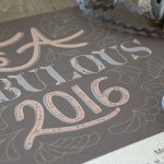 Hand-lettered 2016 Calendar Printable