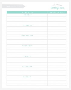 Organizational Printables to Streamline Your To-Do Lists, Your Schedule ...