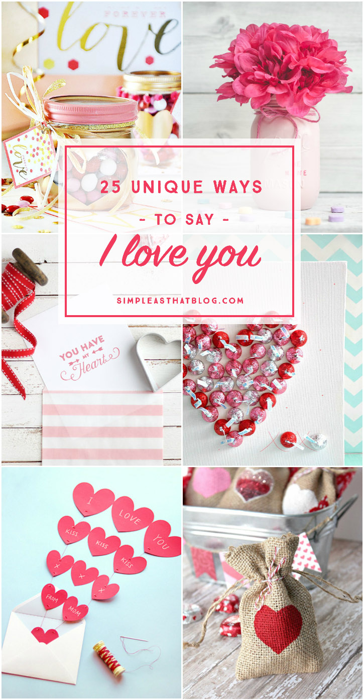 Say I love you this Valentine's day with one of these unique and heartwarming gift ideas.