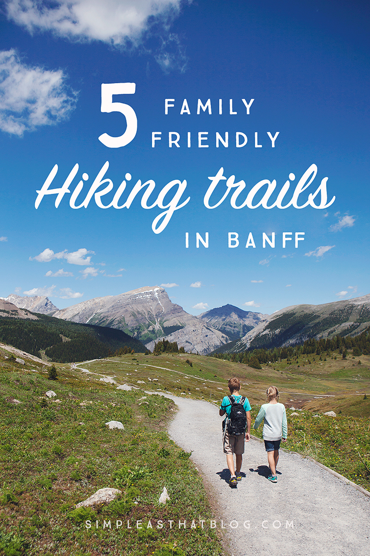 5 Family Friendly Hiking Trails in Banff National Park
