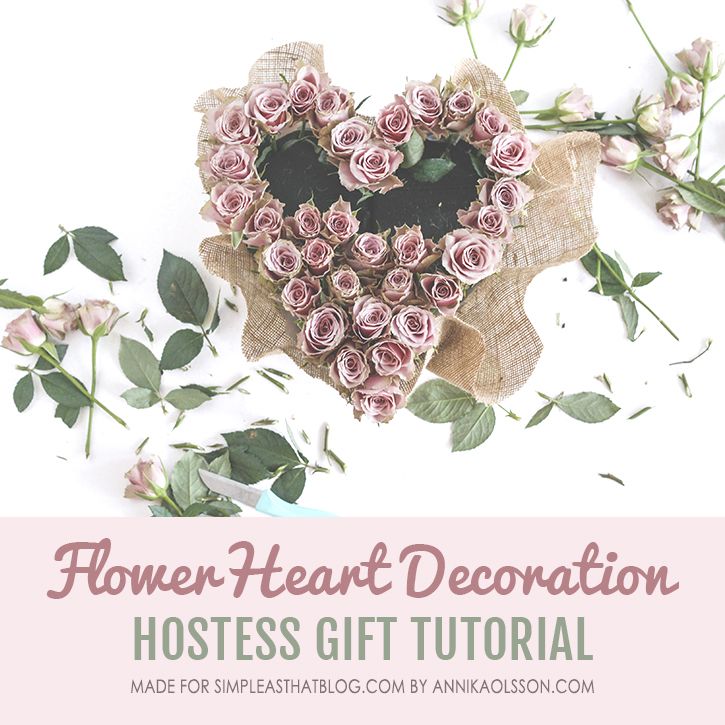 DIY Valentine's Day Floral Decor