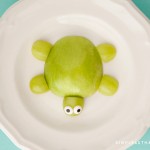Healthy Apple Turtle Snack for Kids