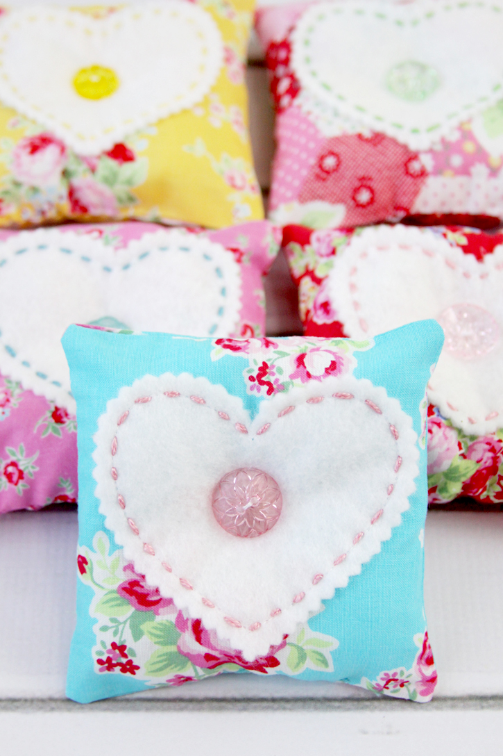 Sweetheart Fabric Lavender Sachets