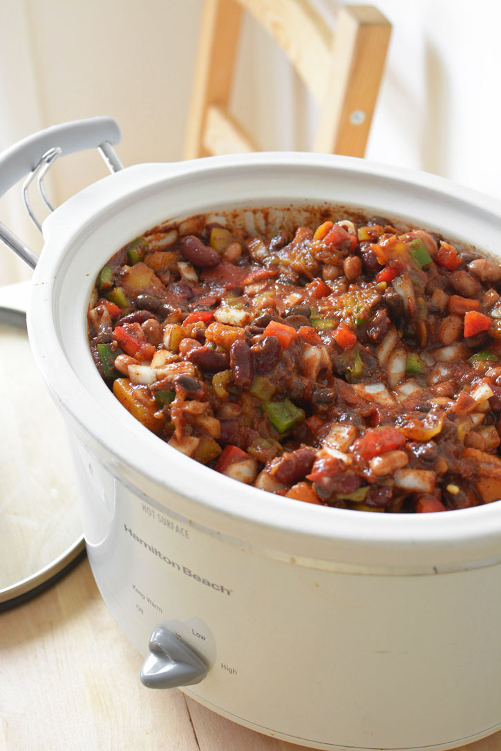 Cook Chili All Day in the Crock-Pot