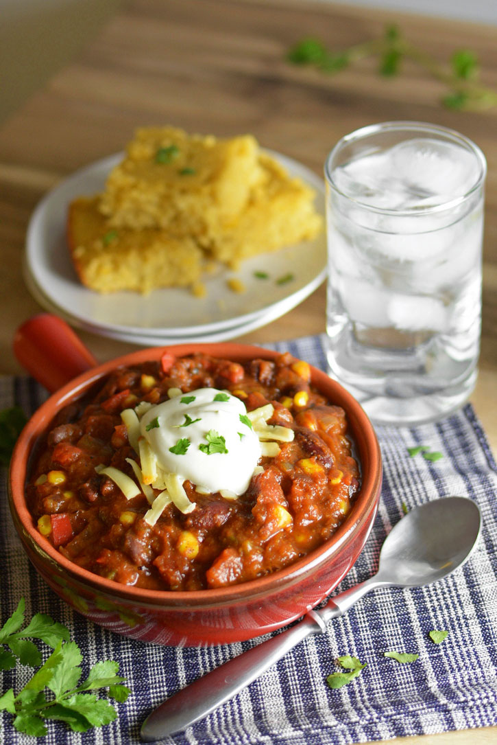 Crock-Pot Vegetable Chili