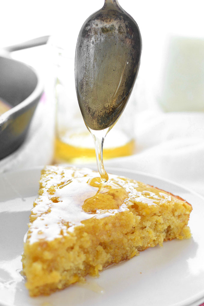 Skillet Honey Cornbread