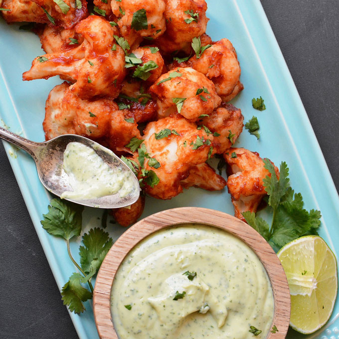 Stocky Chipotle Cauliflower Wings