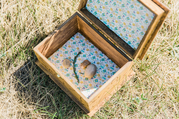 Create a Treasure Box for Collecting Nature this summer with the kids.