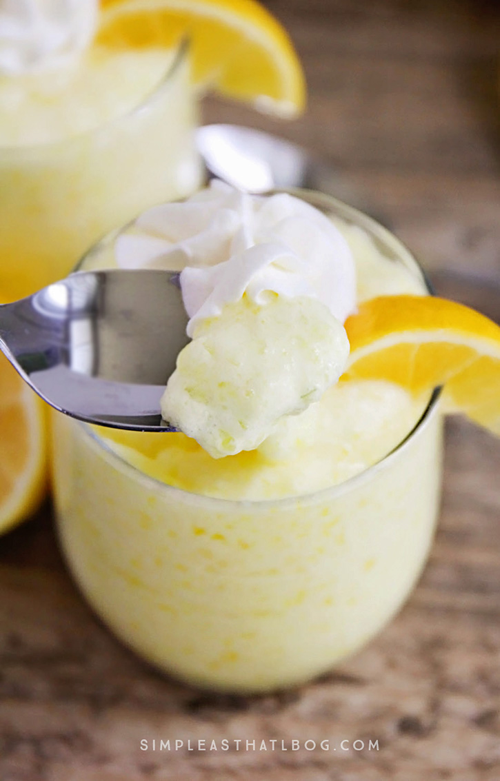 If you love lemon desserts as much as I do you're going to love this easy Lemon Fluff recipe! This light and airy, no-bake dessert is one that our family has enjoyed for years!