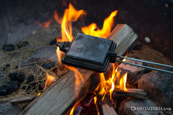 Campfire Pie Iron // Essential Outdoor Family Adventure Gear 