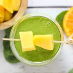 Mango Orange Green Smoothie Recipe