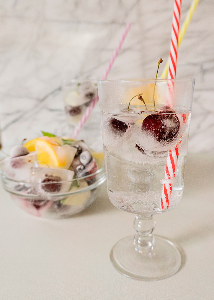 Fruit Ice Cubes - Spruce Up Any Drink! - Pip and Ebby