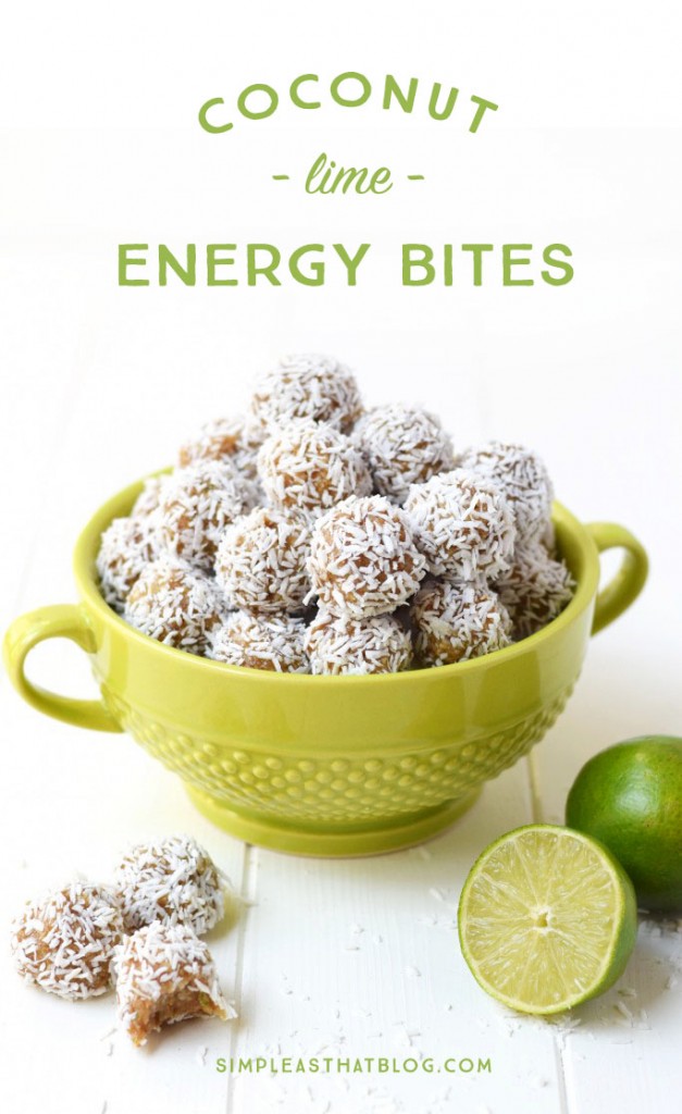 These little bites are the perfect snack! Gluten free, made with only four healthy ingredients and no refined sugar!