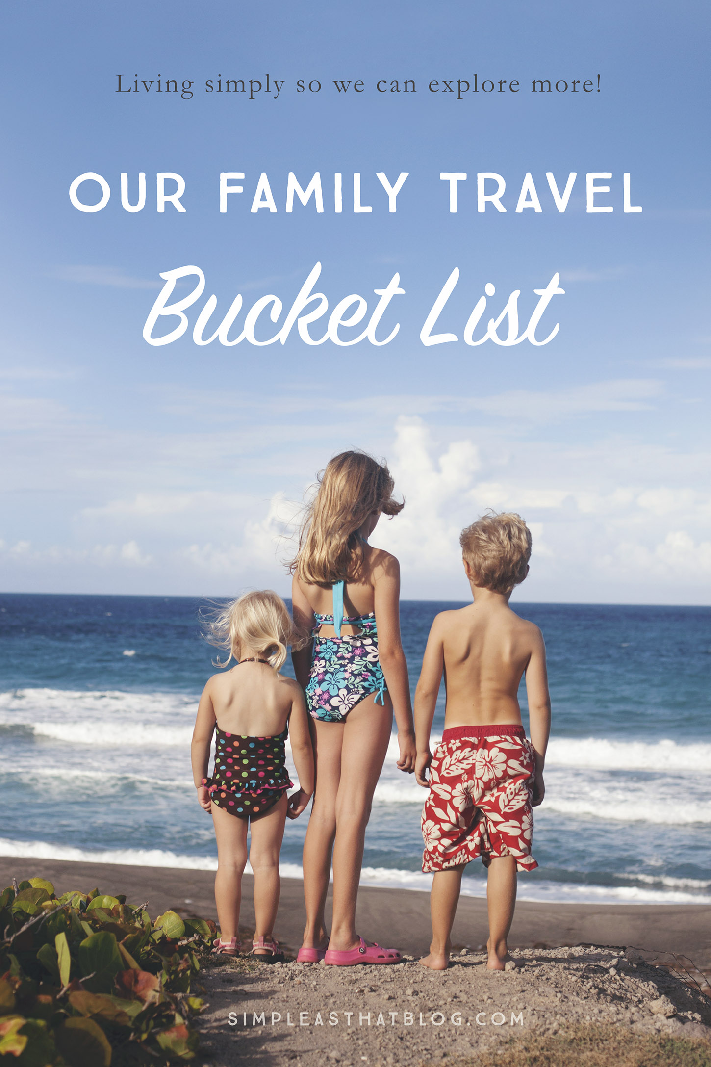  Travel. Each new destination allows you to connect with your family, the majesty of nature, and the novelty of a different culture. Today I'm sharing the top 6 destinations on our family's travel bucket list—and I'd love to hear yours, too! 