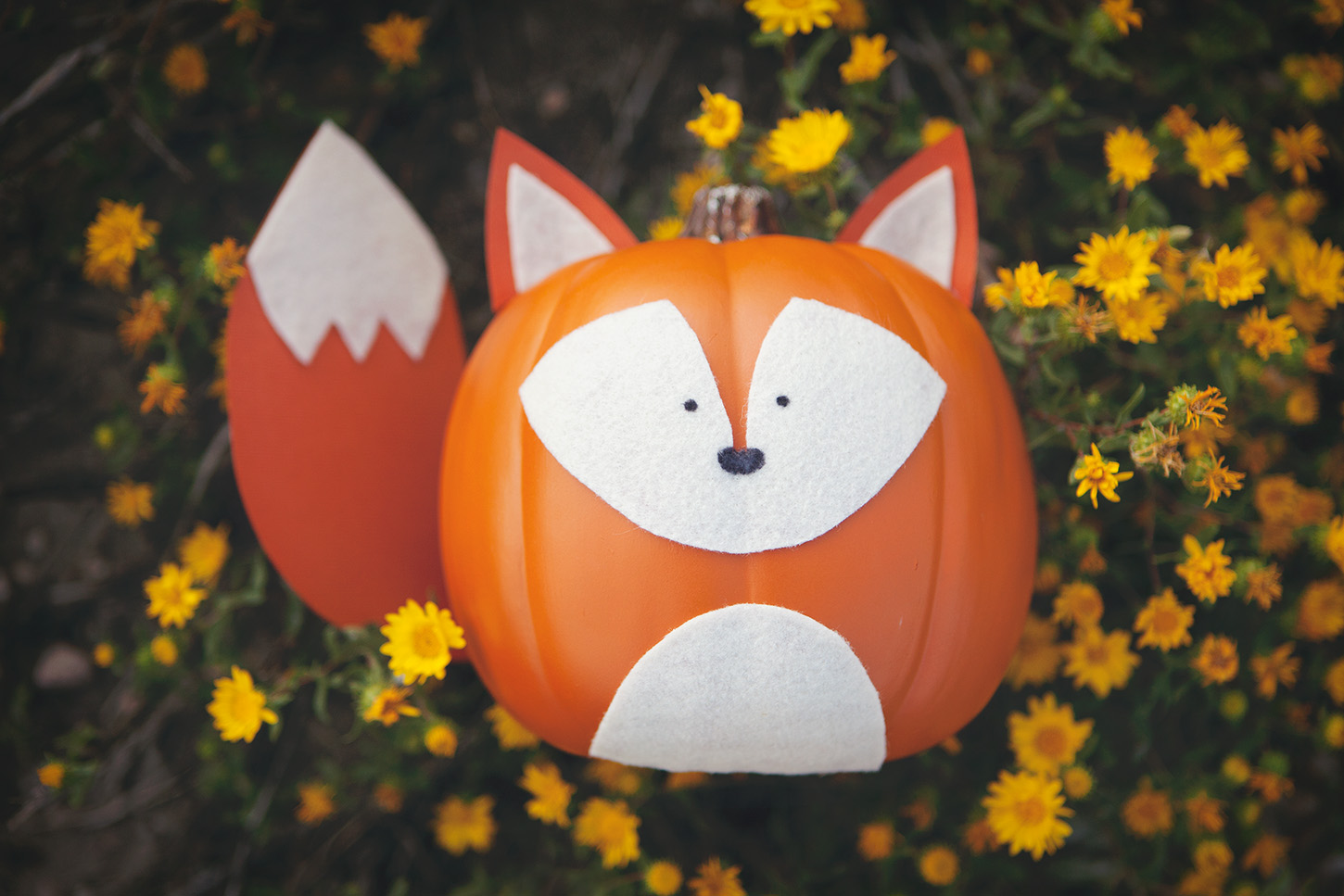 These Woodland Creature No-Carve Pumpkins are the perfect way to dress up your pumpkins this fall. If you love pumpkins, but loathe carving them, this is the project for you!