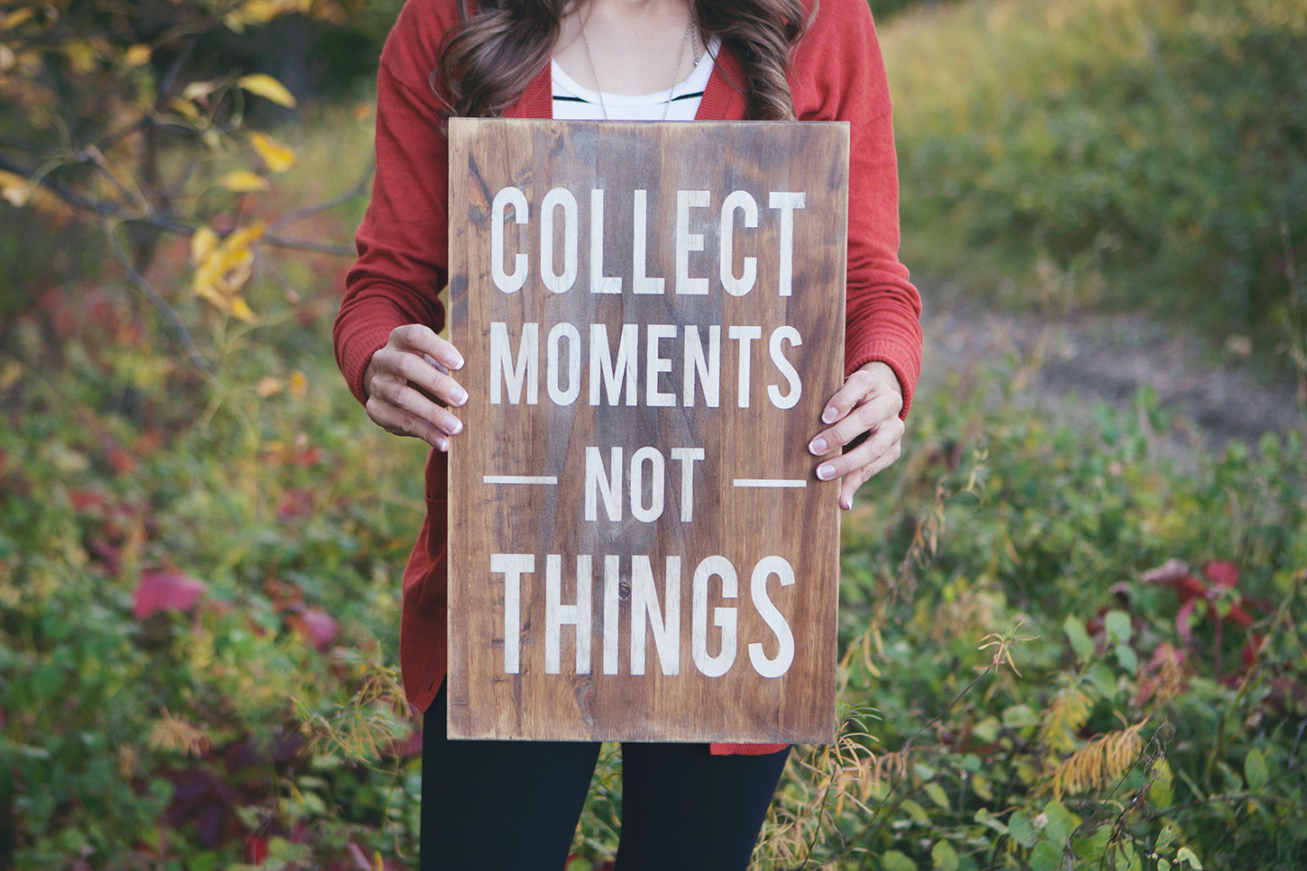 Collect Moments – Not Things Home Decor