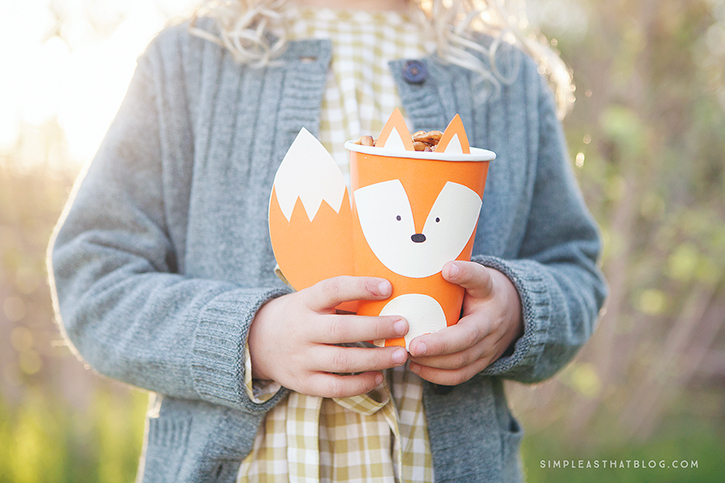 Woodland Creature Cup Crafts