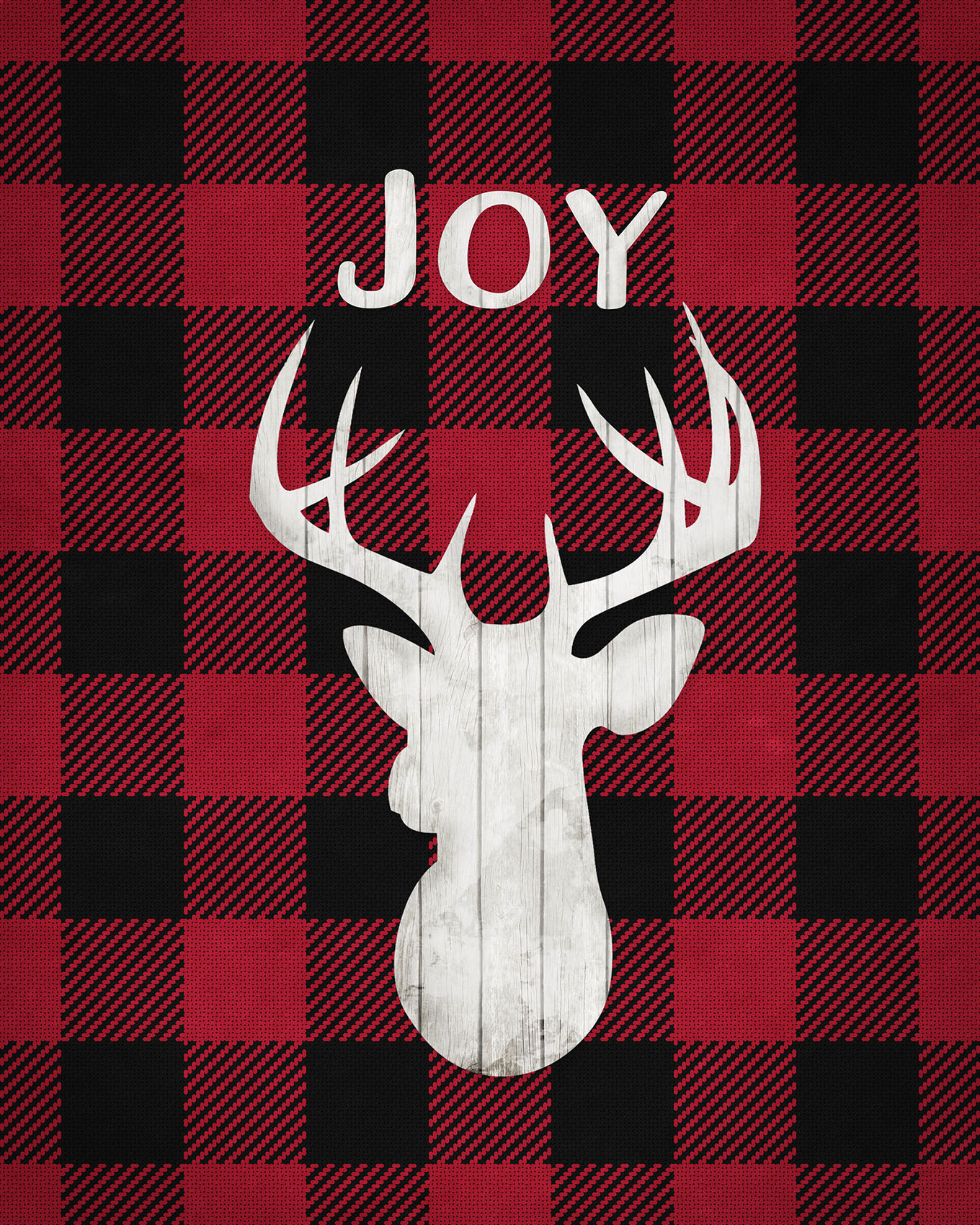 Add a little rustic, outdoorsy flair to your holiday decor and gift wrapping with these free buffalo check plaid Christmas printables.