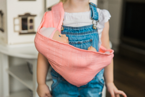 diy baby doll carrier