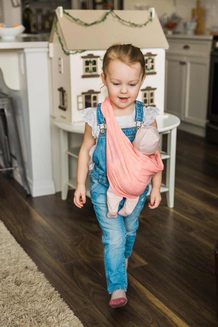 diy baby doll carrier