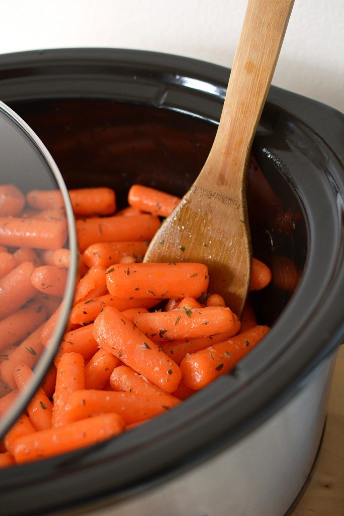 Glazed Slow Cooker Carrots