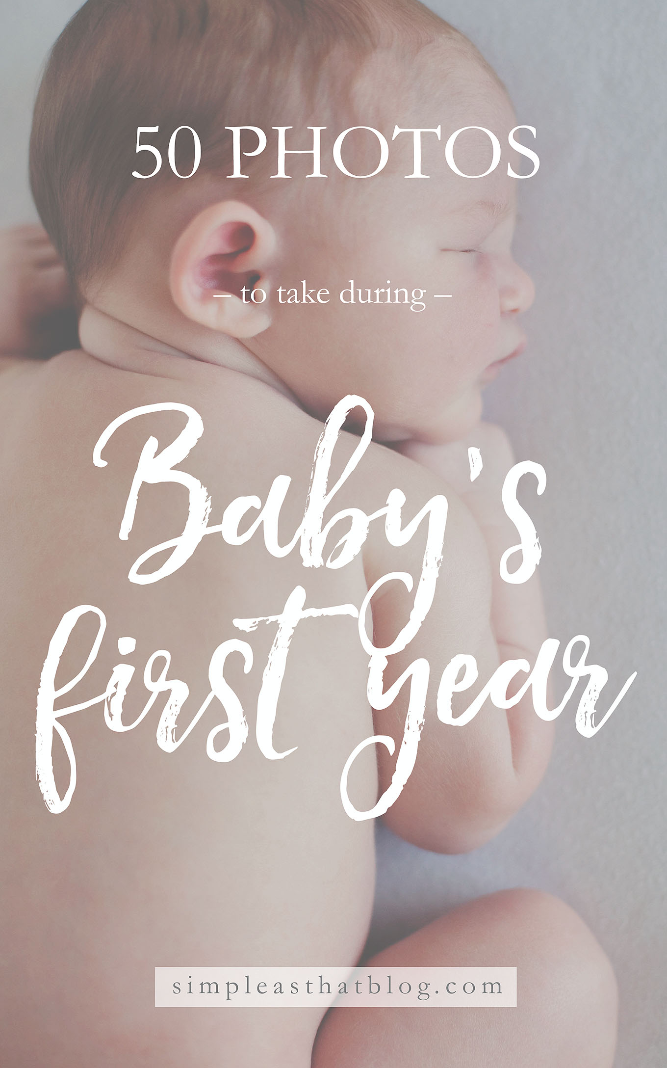 Of all the milestones we capture in our children's lives, none are quite as precious as the ones we document during their first year of life. Don't miss a single moment with this printable 50 Photos to Take During Baby's First Year checklist.