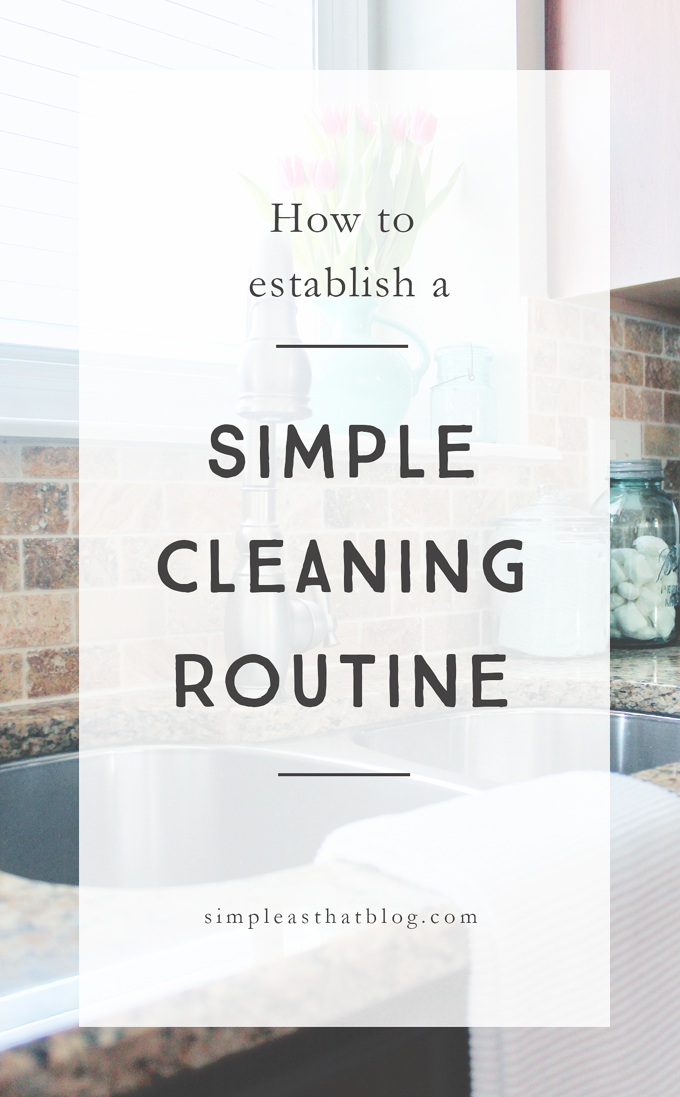 Feeling overwhelmed with a messy house, a cluttered room, or an out of control paper pile? Learn how to establish a Simple cleaning routine!