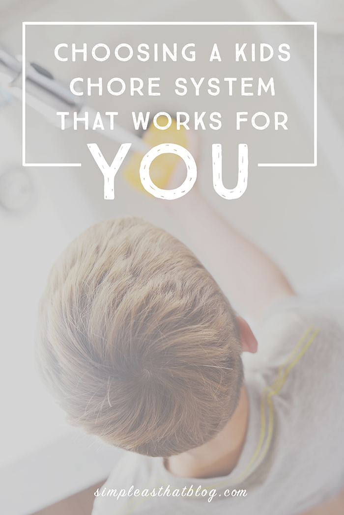 If you've tried and failed at more than one kids chore system, it's time to factor in your unique personality. Plus, 3 simple systems to consider. #ad #WRINGinSpring
