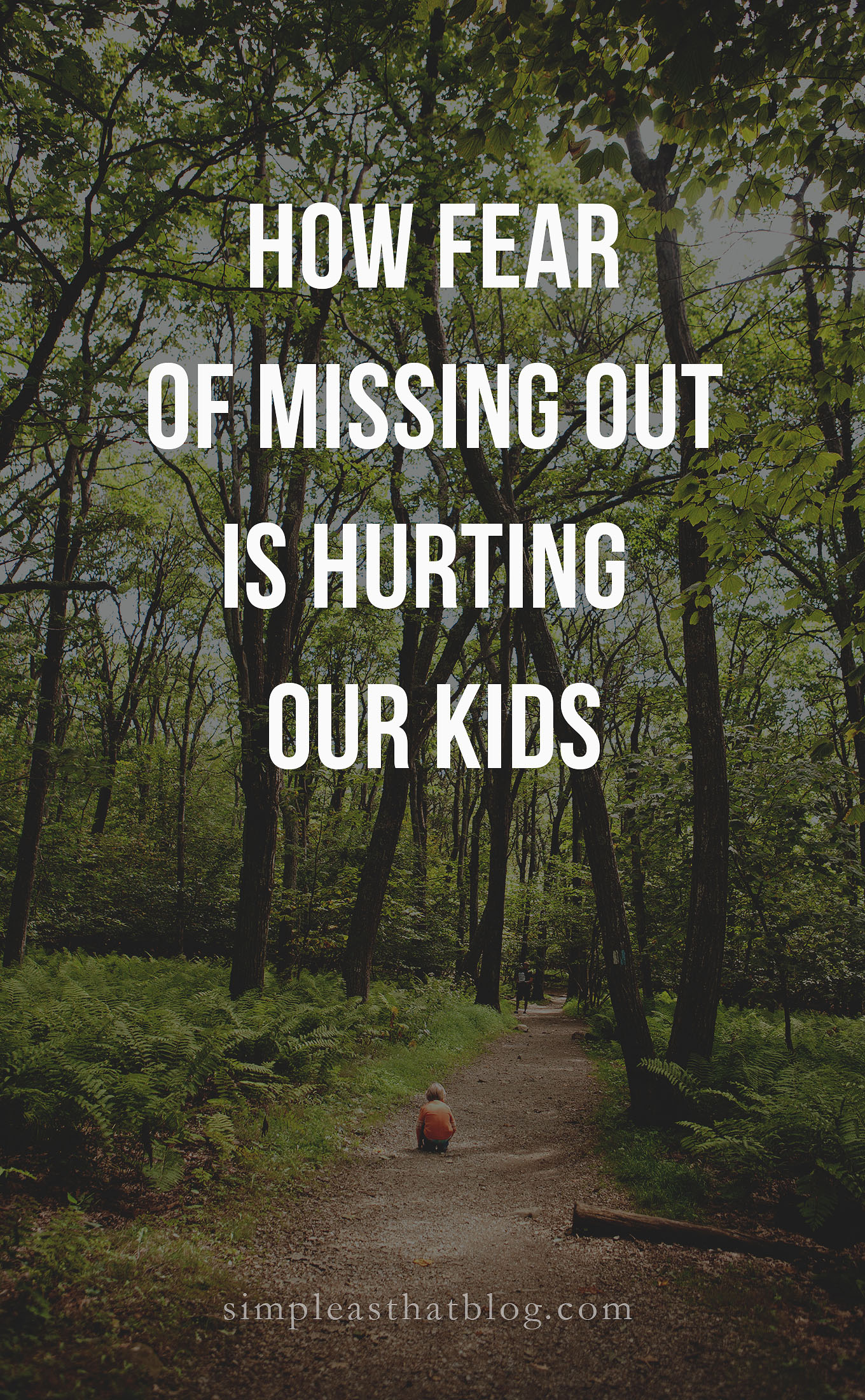 We're lead to believe that our kids need to be scheduled, their time accounted for. But, what they really need is freedom. White space. Time to be little.