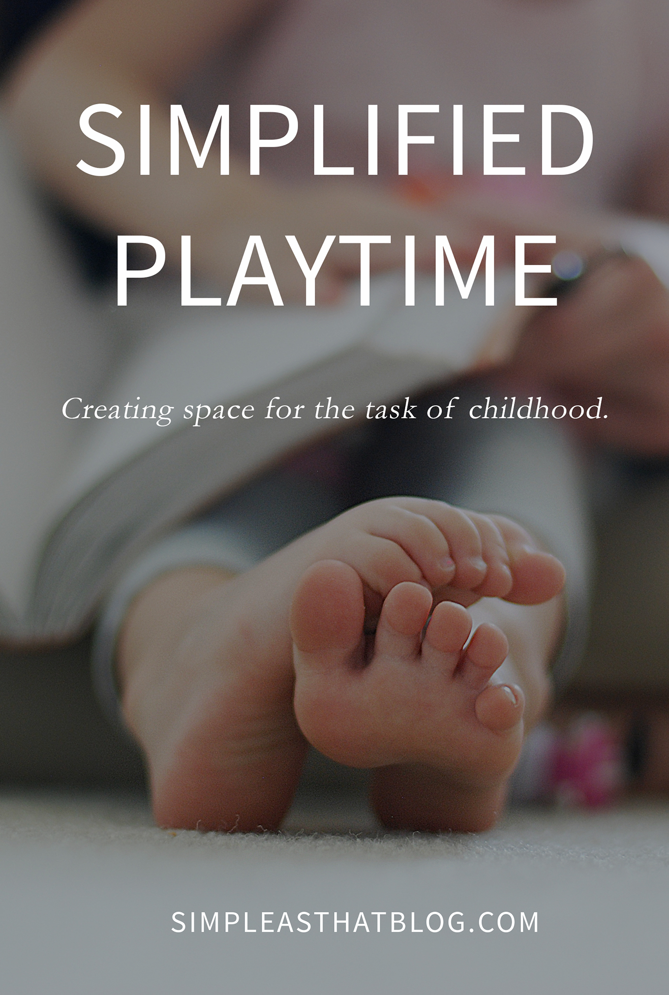 We are the protectors in our children’s lives. We can say no to entitlement and say yes to simplifying playtime. What a wonderful gift we can give our kids by creating space for the task of childhood.