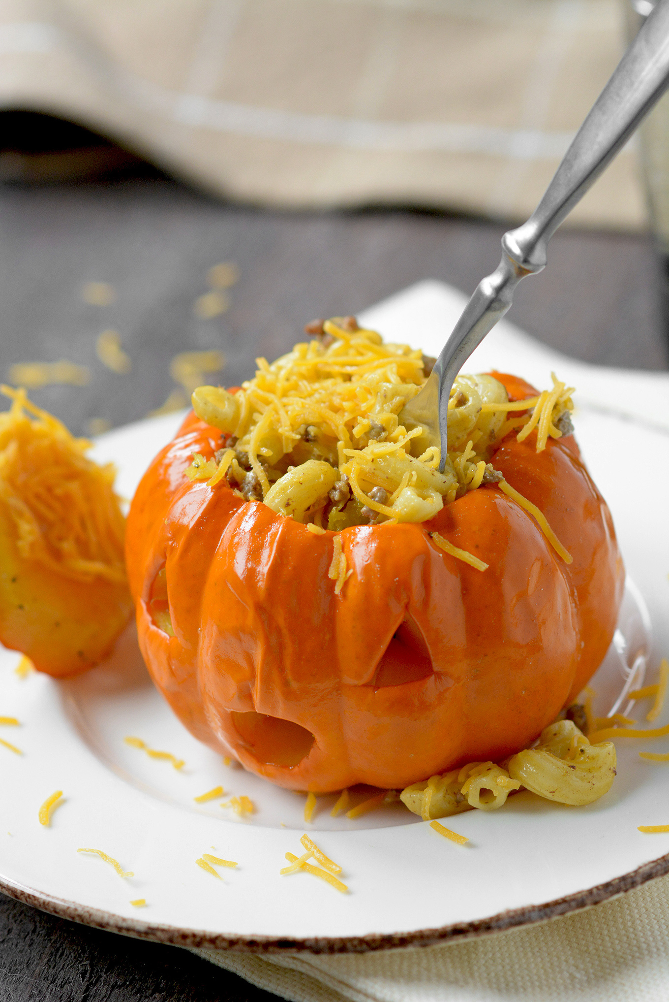 Pumpkin Jack ’n Cheese Bowls