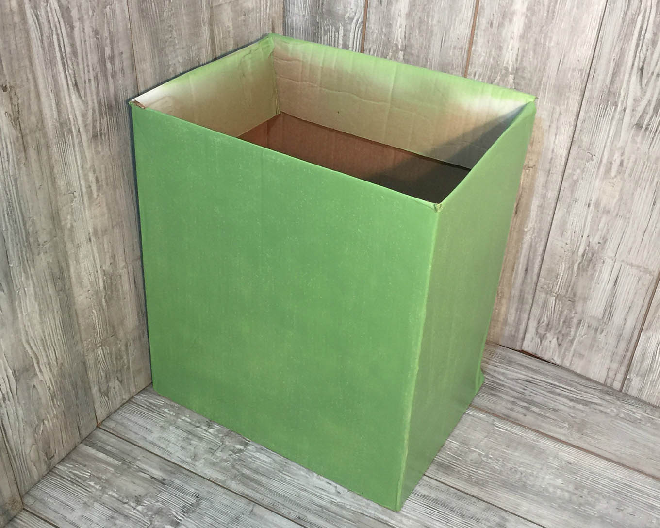 AmazonFresh DIY Cardboard Box Costume.