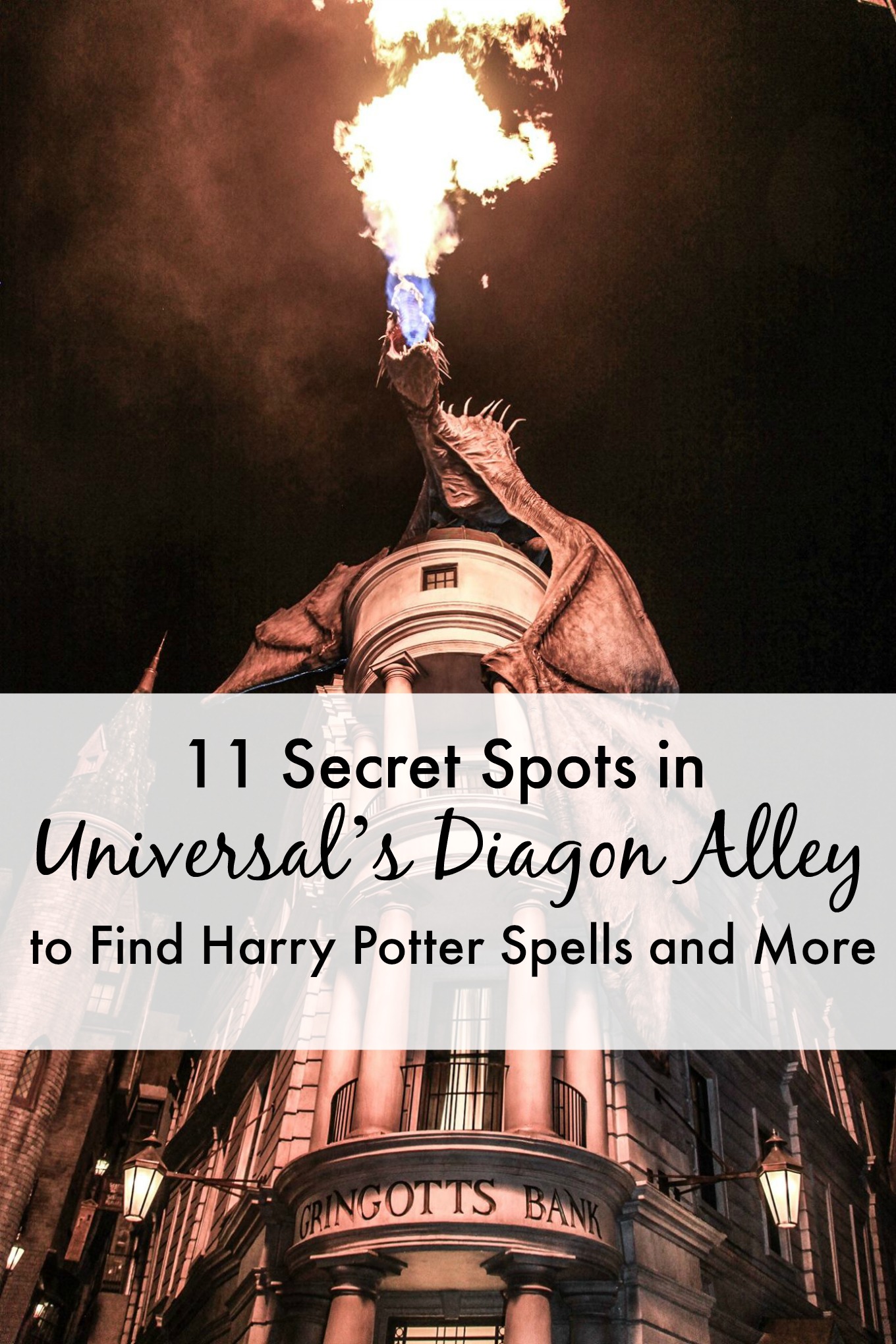 Fire Breathing Dragon-Diagon Alley-Universal Orlando Resort- Universal Studios Florida-Harry Potter Spells