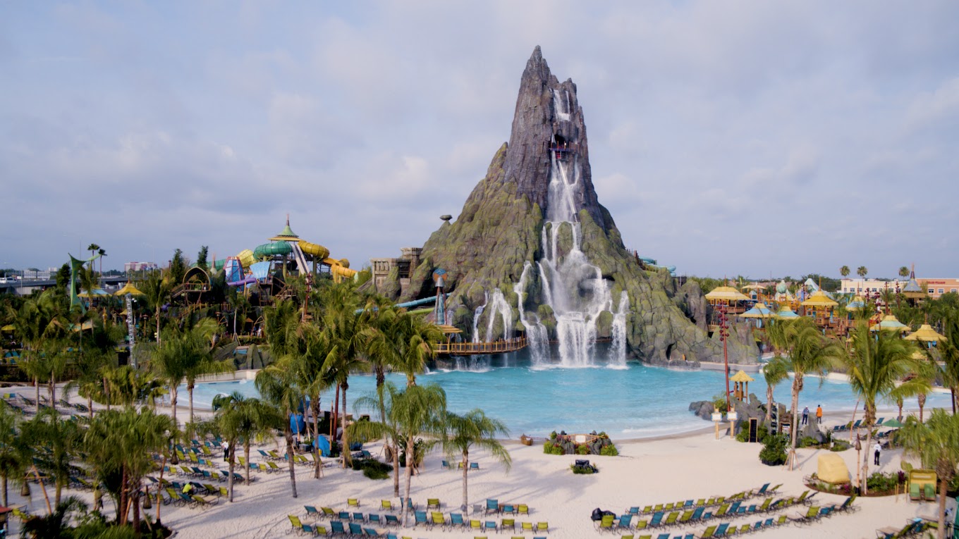 Volcano Bay Waturi Beach Aerial Universal Orlando Resort Resized 