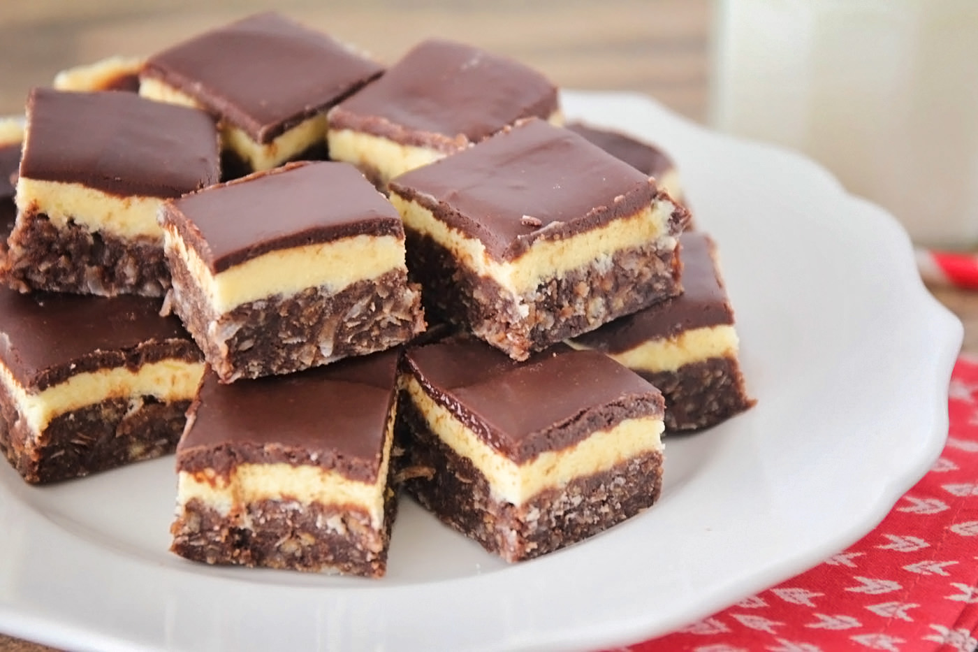 Канадский десерт nanaimo bars