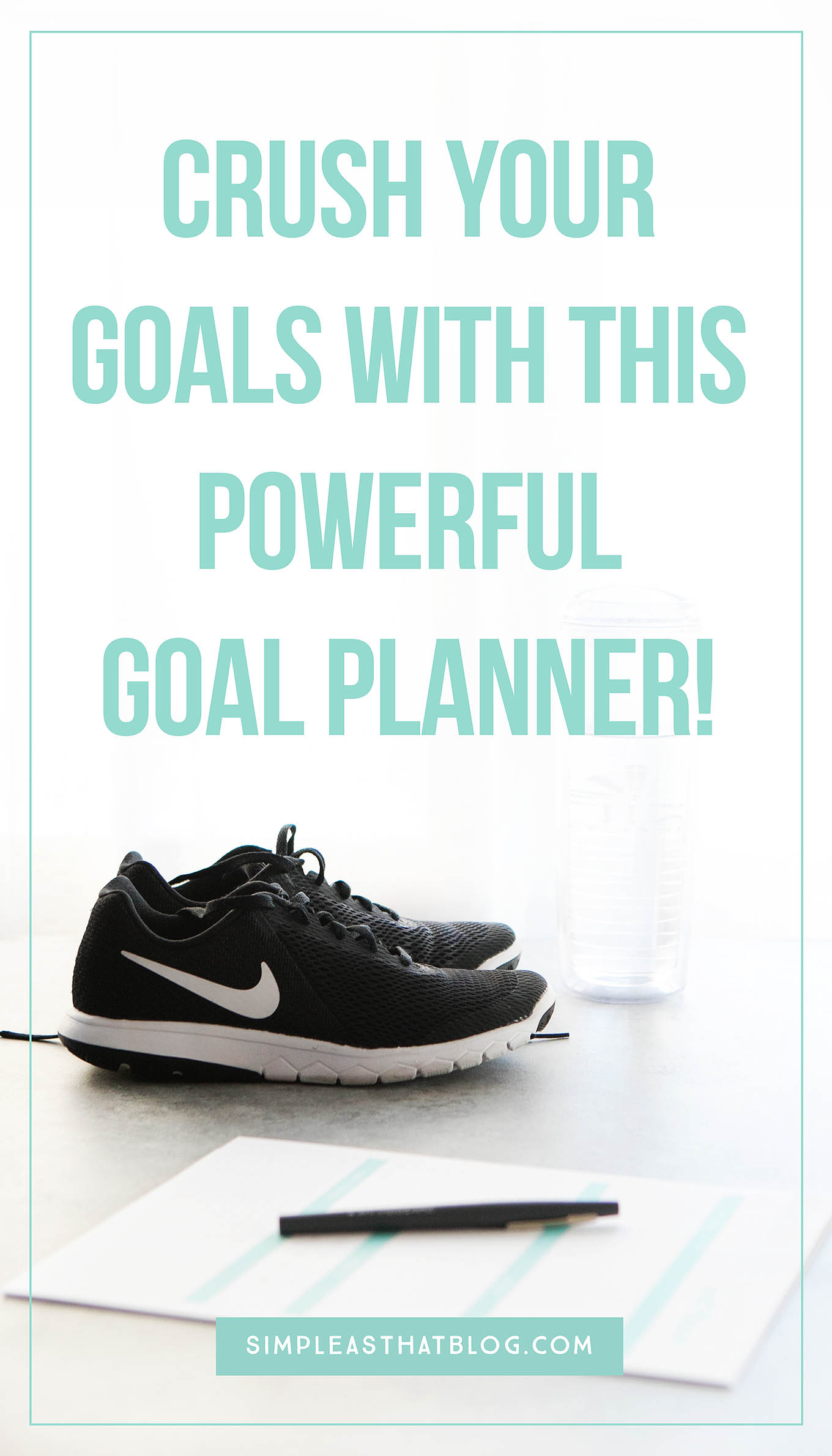 Get ready to crush your goals with this powerful goal planner! It's functional, concise and printer friendly. This is a tool that will help you move from setting goals to achieving them.