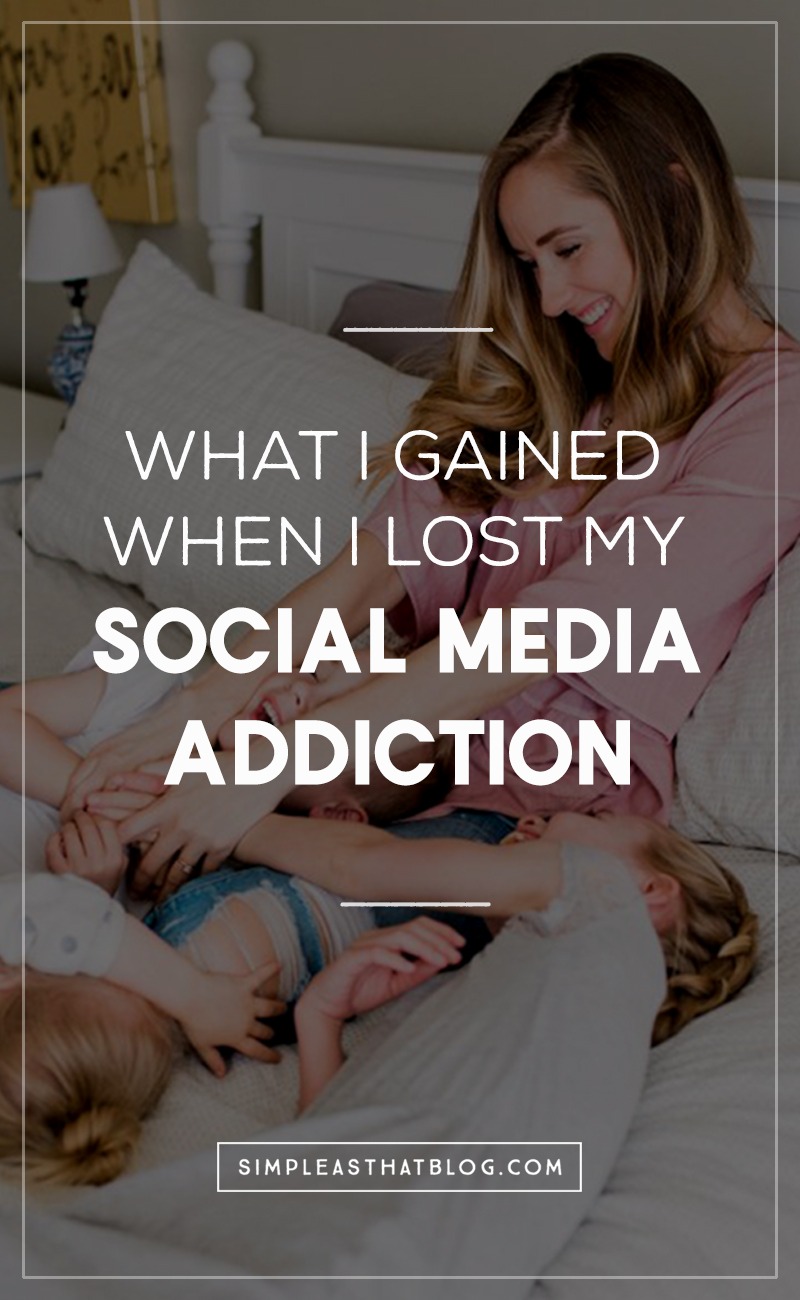 My social media addiction was disconnecting me from the most important things in life. I walked away from Instagram for a month and I gained so much from not being tethered to technology! I experienced things more fully, with all of my senses. I catalogued them in my brain instead of my phone.