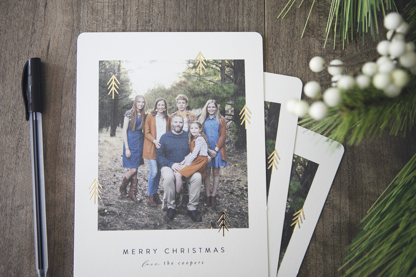 Simple (yet beautiful) Christmas Cards from Minted.