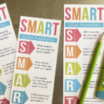 SMART Goal Setting Bookmarks